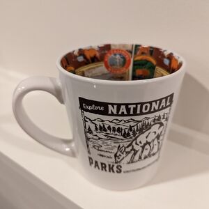 National Parks Scenic White Mug